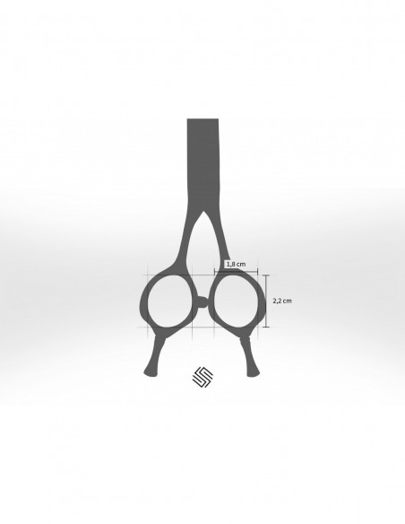 Sentaku Pets EXAR 7.0 - Curved Blade Cutting Shears